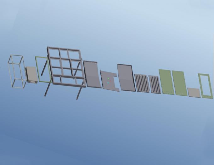 Hwashi Νέα κατάσταση μπαταρία Energy Storage Cabinet αυτόματο συγκόλληση και τριβή σταθμός ρομπότ Κουτί 1