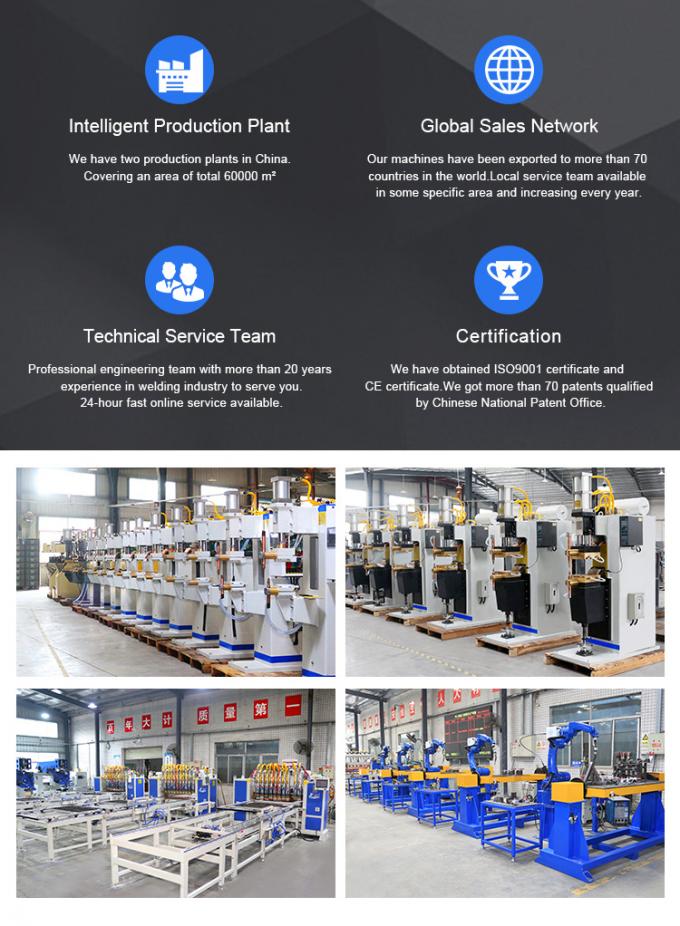 Η μηχανή συγκόλλησης από ανοξείδωτο χάλυβα είναι κατάλληλη για την συγκόλληση φύλλων μετάλλου πίνακες πόρτες και άλλα προϊόντα 10