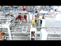 IBC κλουβιών πλαισίων σωληνοειδής πλέγματος μηχανή συγκόλλησης πλαισίων αυτόματη