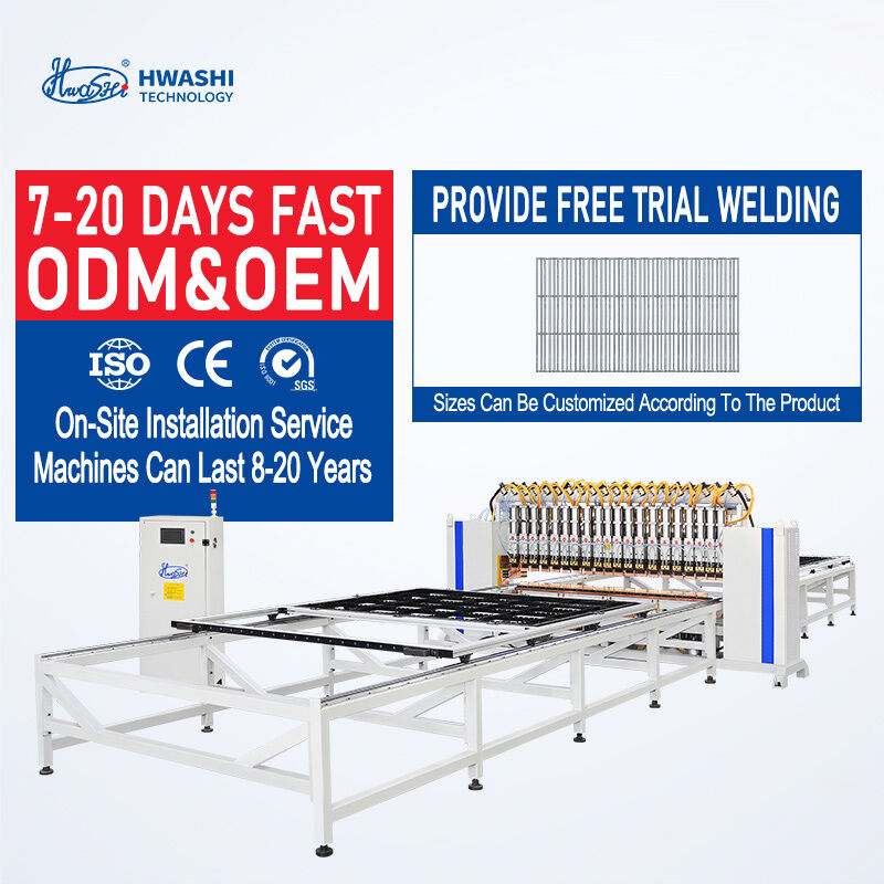 Automatic Wire Mesh Welding Machine with 1 Year Warranty 200mm/S Maximum Wiring Speed and 2D Wire Handle Bending