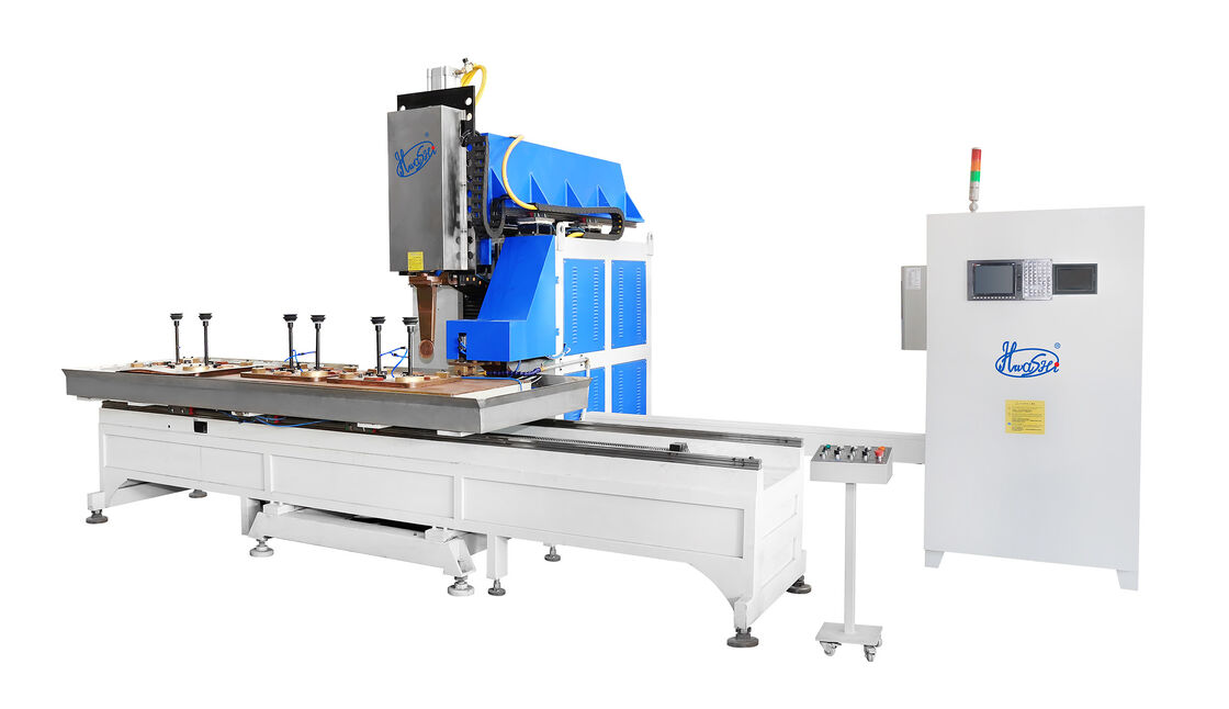 Μηχανή συγκόλλησης ραφής 500 Kg Προσφέροντας Λειτουργία Ελέγχου PLC και Ημιαυτόματο Επίπεδο Αυτοματισμού Ιδανική για Συνεπή Συγκόλληση