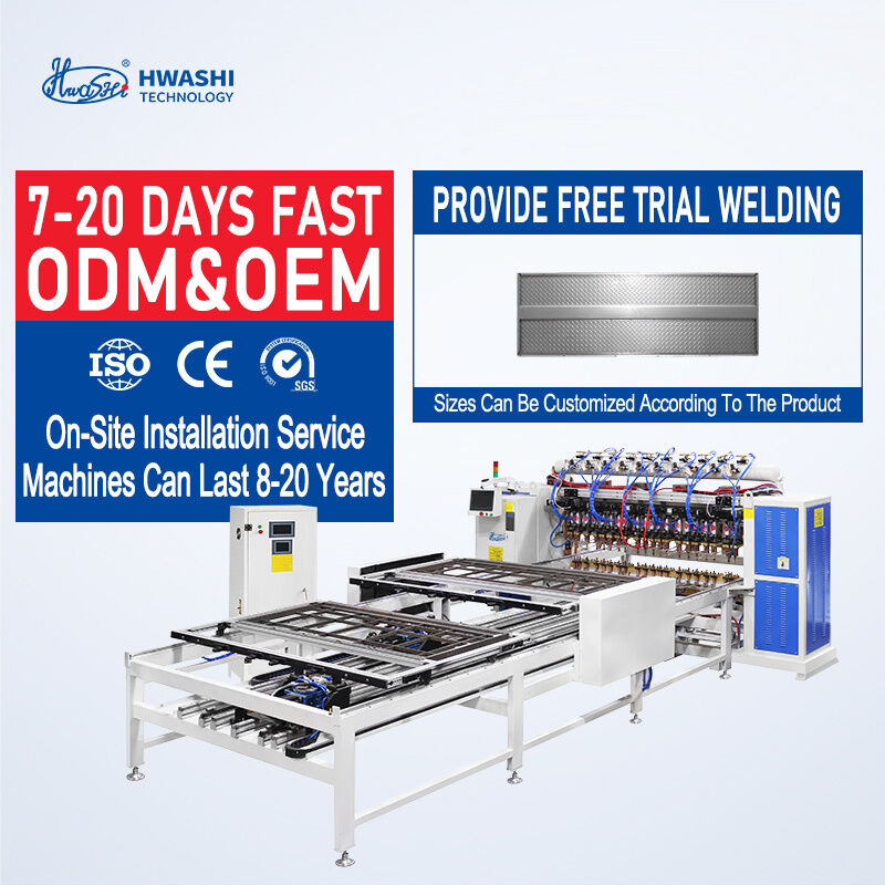 Ελέγχος PLC 380V 2-Φάσης Πολλαπλής Κεφαλής Επεξεργαστή Επεξεργασίας για Πίνακες Πόρτας με πάχος συγκόλλησης 3+3mm