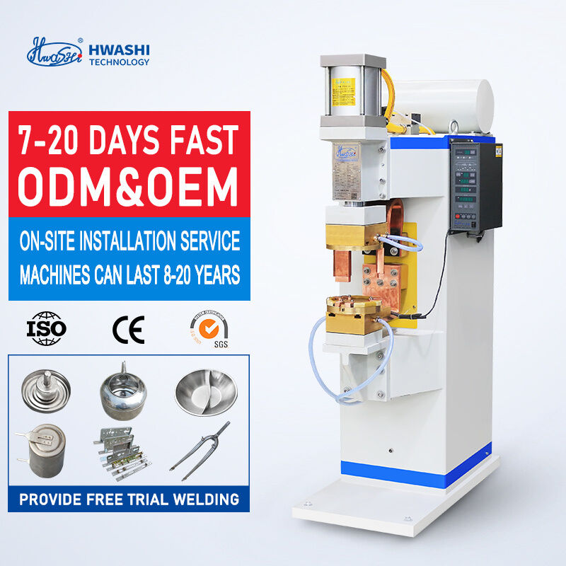 HWASHI WL-MF-250K Κάθετου Τύπου 75KVA Ισχύος Μέσης Συχνότητας Μηχανή Σημειακής Συγκόλλησης Inverter για Λαμαρίνες