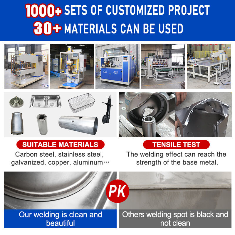 Η Hwashi 160kVA Sink Welding Machine με συγκόλληση αντίστασης υψηλής συχνότητας και πιστοποίηση CE για την παραγωγή σκευών κουζίνας