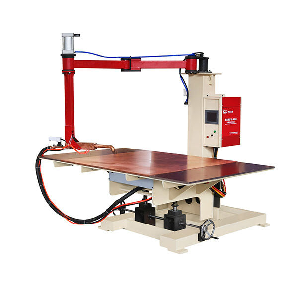 Πλατφόρμα Moving Spot Welding Machine Railway Roof Type Firm Welding Door Panel